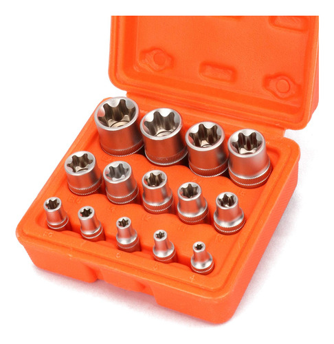 Casoman Juego De Llaves E-torx Star De 14 Piezas Hembra, Jue