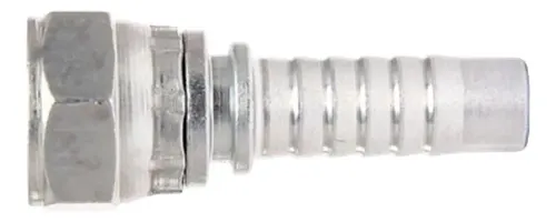 Terminal Hidraulico Conexão Fêmea Gir. Reta Jic 7/16 X 1/4