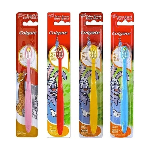 Colgate Cepillo Infantil 4uds. Surtidas