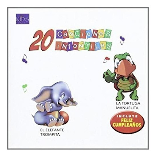 20 Canciones Infantiles - Varios Interpretes (cd)