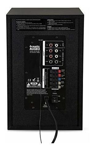 Sistema De Sonido Envolvente Bluetooth 5.1 Con Led, Fm, Usb