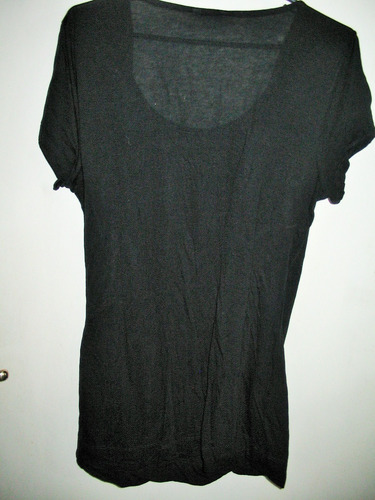 Remera Mujer Calvin Klein Manga Corta Dos En Una Algodon L