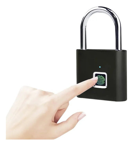 Cadeado Impressão Digital Biometrico Usb 10 Digitais