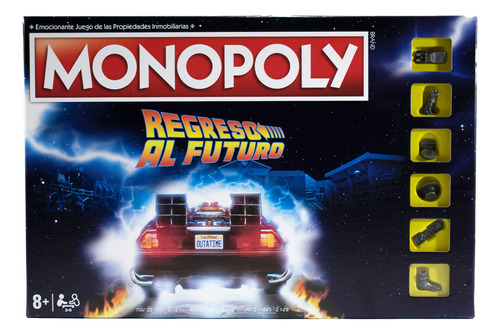 Juego De Mesa Monopoly Back To The Future