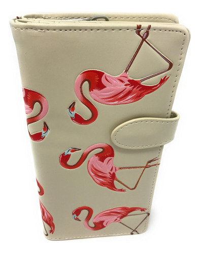 Cartera Grande Shag Wear Flamingo Para Mujer