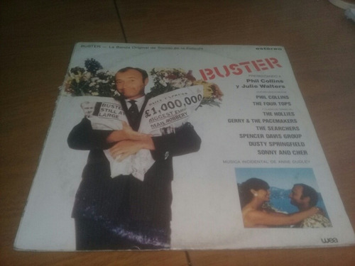 Buster Soundtrack Vinilo Phil Collins The Hollies Four Tops