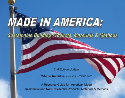Libro: En Ingles Made In America Sustainable Building Produ