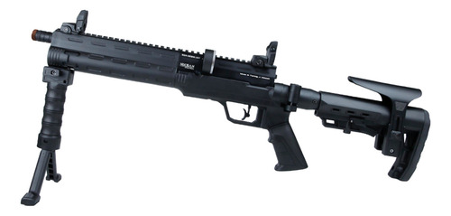 Espingarda Pcp 5.5mm Tática Com 4 Magazines + Case + Bipe