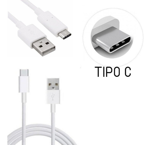 Cable Usb Tipo C Carga Rapida 2 Amp Xiaomi Samsung Huawei 