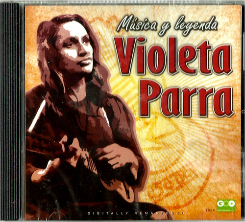 Violeta Parra   Serie  Música Y Leyenda   Cd Nuevo Y Sellado