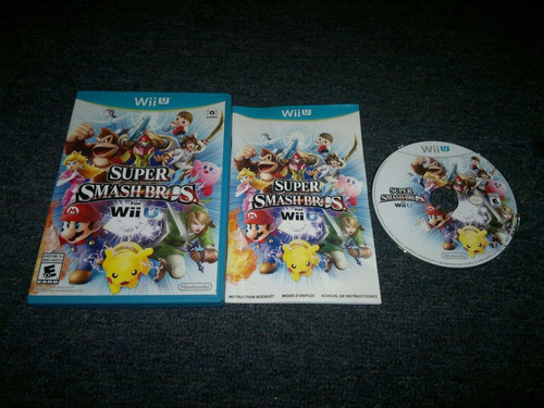 Super Smash Bros Completo Para Nintendo Wii U,excelente.