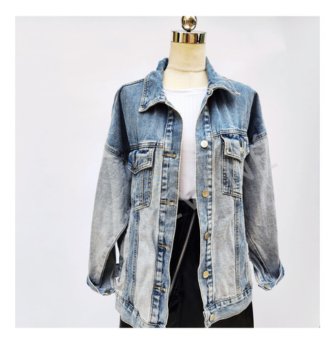 Campera De Jean Oversize 