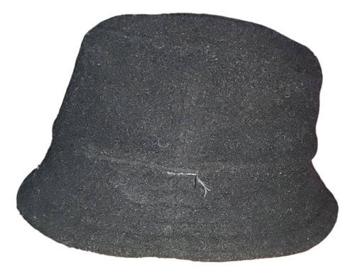  Sombrero Bucket Hat Negro Tela Polar