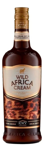 Licor Wild Africa Cream 750 Ml Bebida Caramelo Y Crema