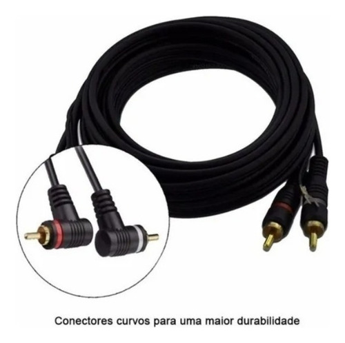 Caixa Amplificada Jbl Slim Sw8a-ms 200w + 2x100w + Cabo Rca Cor Preto