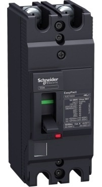 Breaker 2 X 50 Amp   Schneider Electric Ezc100h2050 Easypact