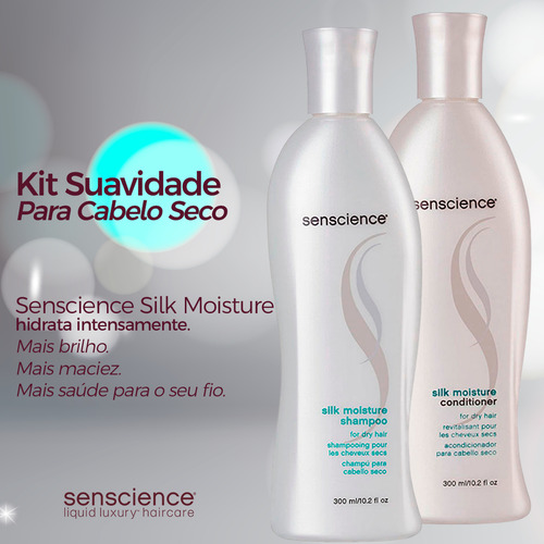 Silk Shampoo E Condicionador 1000ml - Oficial Senscience