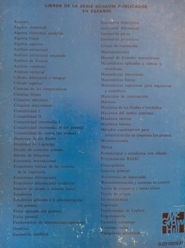Libro Algebra Superior 1940 Problemas Resueltos Murray 1969 (Usado)