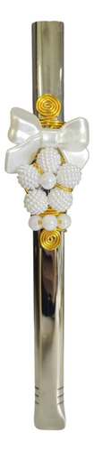 Bombilla Chata Decorada Para Mate D56