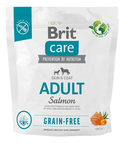 Alimento Perro Brit Care Adult Small Medium Breed Salmón 1kg