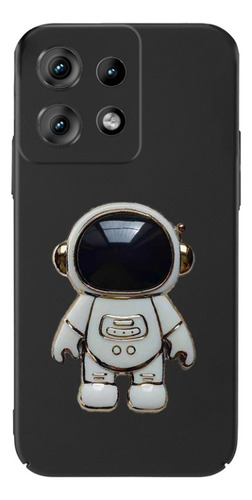 Funda For Moto G15 Power Plano Suave Astronautas