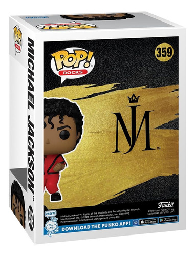 Funko Pop Michael Jackson - Michael Jackson Thriller #359