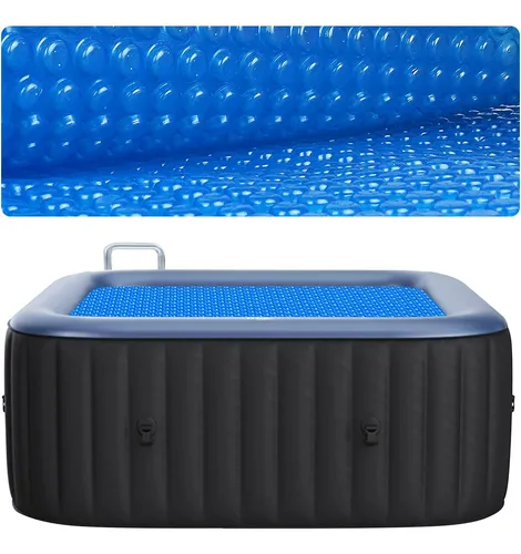 Cubierta De Burbujas Jacuzzi Solar Jacuzzi Inflable Cua...