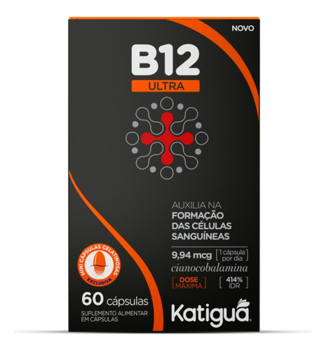Vitamina B12 60 Caps Gel Katigua 