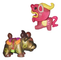 Comprar Llaveros Duo Amuleto Abundancia 2pza Buey Niu Dragon Qilin