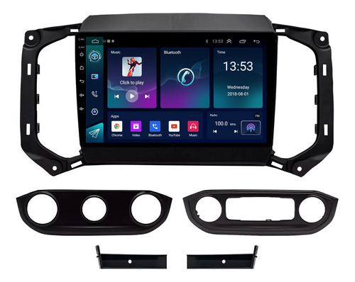 Multimidia Gm S10 17/21 9p Android Auto Carplay 64gb
