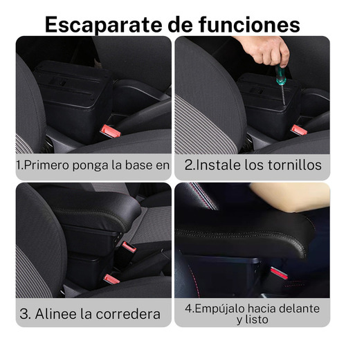 Caja De Reposabrazos For Kia Rio 2018 A 2022, Accesorios