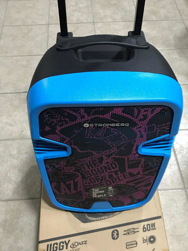 Parlante Portátil Jiggy Bluetooth Carrito Stromberg 60w