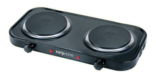 Imagen 1 de 2 de Anafe eléctrico KanjiHome KJH-HP2200STD negro 220V