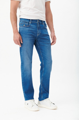 Jean Hombre Brooksfield Slim Fit Firenze Blue 5104b