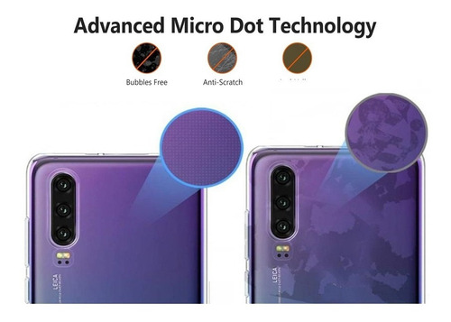 Imagen 2 de 4 de Forro Protector Antishock Anti-arañazos Huawei P30 Lite
