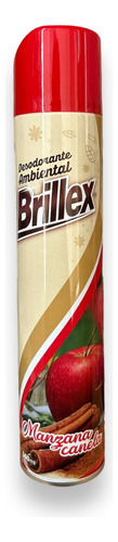 Desodorante Ambiental Brillex Aroma A Manzana Canela 360ml