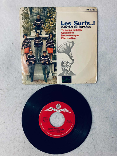 Les Surfs Cantan En Español Lp Vinyl Vinilo Ed España 1964 (Usado)