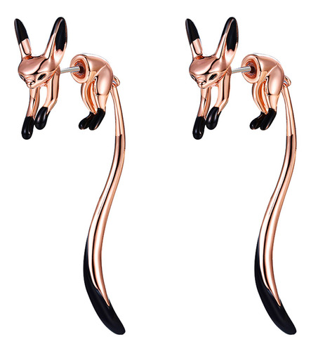 Pendientes Fashion Foxes, Exquisitas Gotas Para Mujer Y Muje