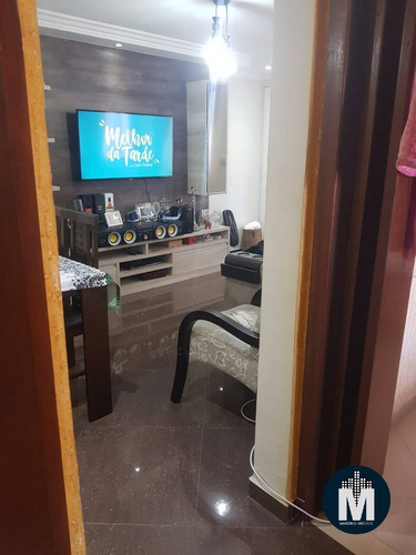 Imagem 2 de 15 de Apto À Venda Em Jandira, 2 Quartos 54m², 1 Vaga P/ Carro E 1 P/ Moto - Lm491