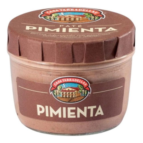 Pate Casa Tarradellas Finas Pimienta 125g