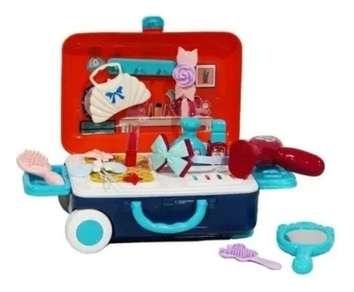 Set Maleta Maletin Infantil Maquilladora Niños Juegos