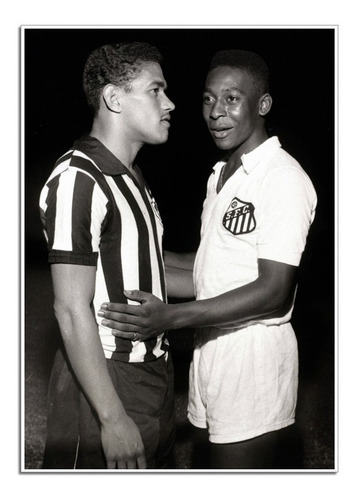 Poster Pelé E Garrincha