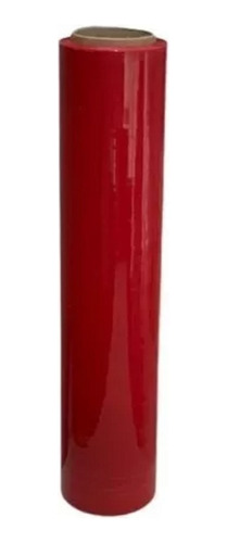 Rollo Bobina De Plastico Stretch Envoplast Rojo 50cm 450mts