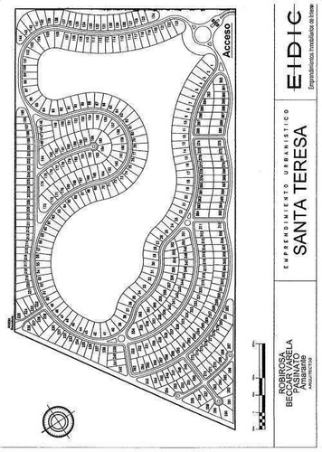 Lote Interno En Santa Teresa Escriturado, Villanueva Tigre