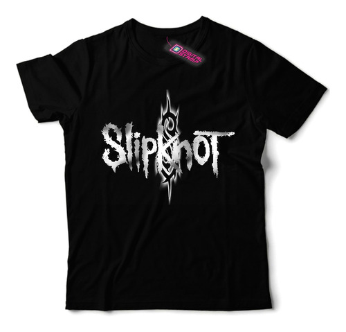 Remera Slipknot Logo Banda Rp421 Dtg Premium