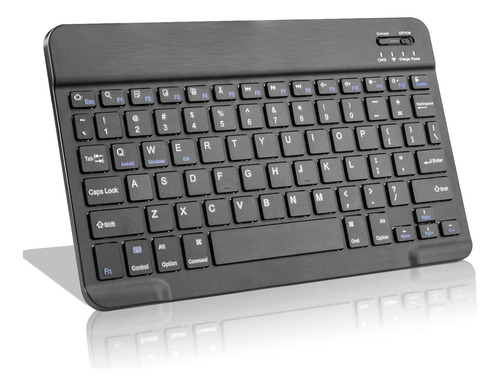 Teclado Inalámbrico Universal Delgado, Portátil Edivia/negro