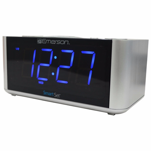 Radio Am Fm Reloj Despertador Emerson 2 Alarmas 3 Modos 6400