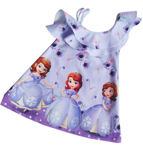 Imagen 2 de 7 de Vestido Con Bolero Princesa Sofia - Ig