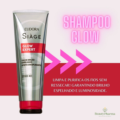 Kit Glow Expert Antifrizz 3 Produtos Melhor