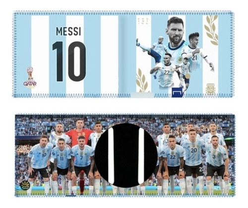 Billetera Tarjetero Messi Argentina - Scaloneta